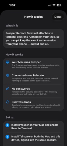 Prosper Remote screenshot