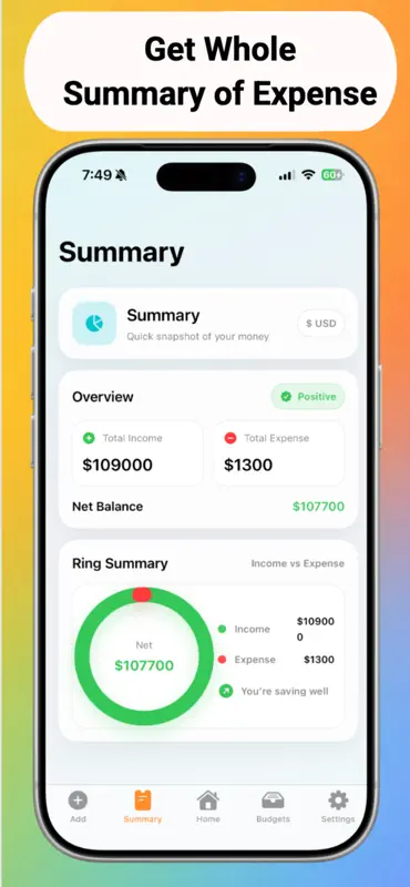 Expense Planner Buddy・Bilancio screenshot 7 of 9