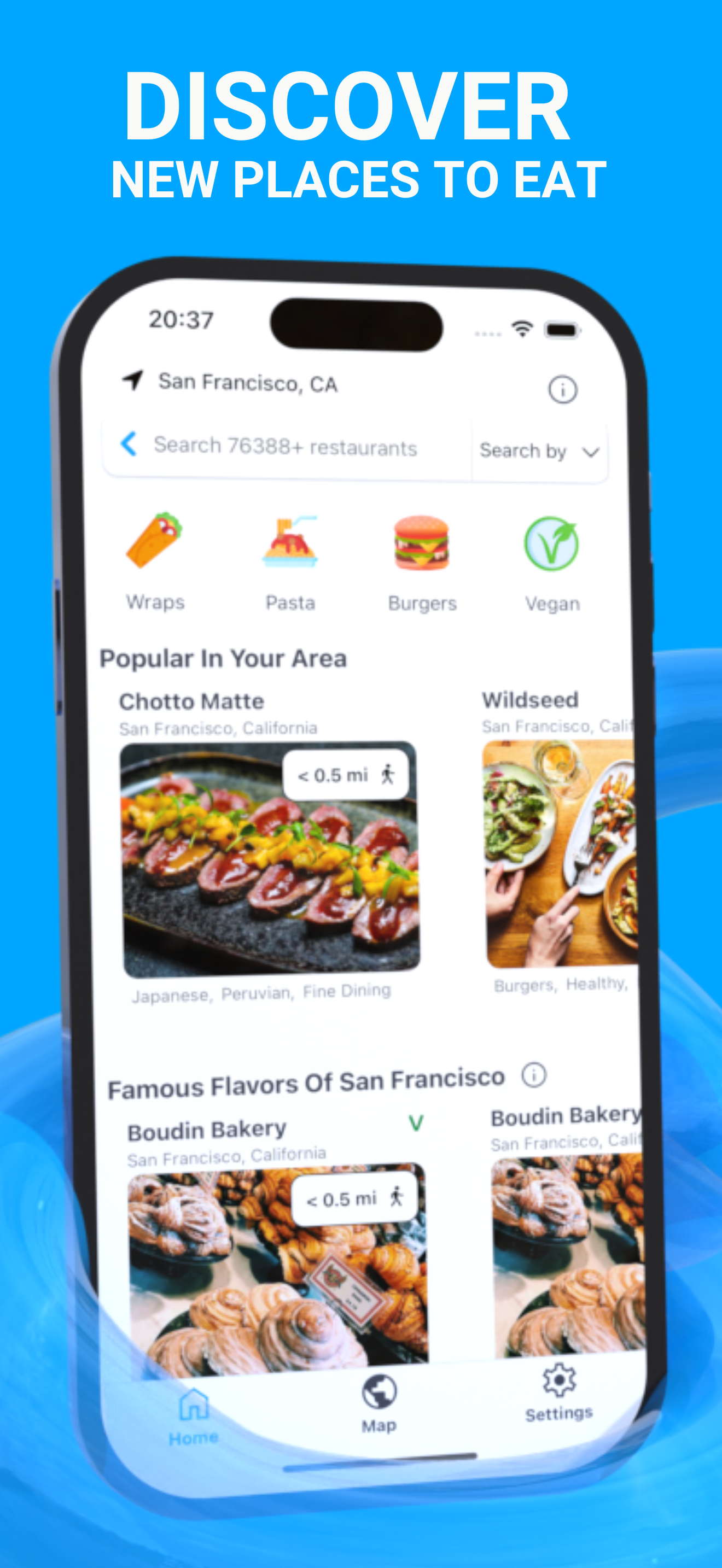Contxt: Find Food Near Me