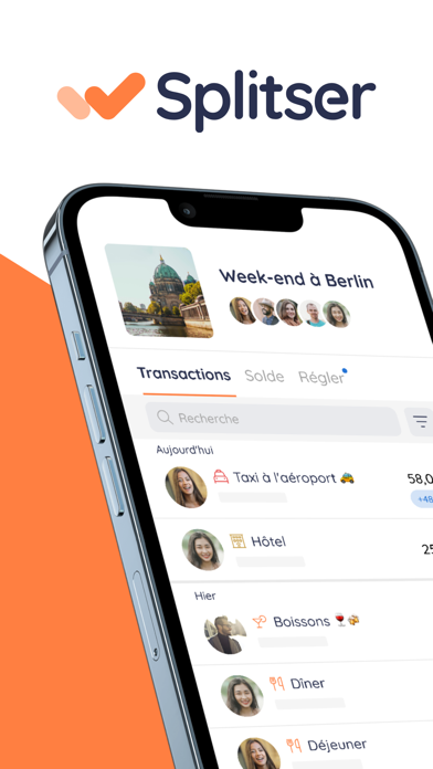 Screenshot #1 pour Splitser - WieBetaaltWat