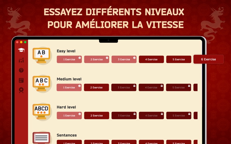 Screenshot #3 pour Dactylo Facile en Chinois