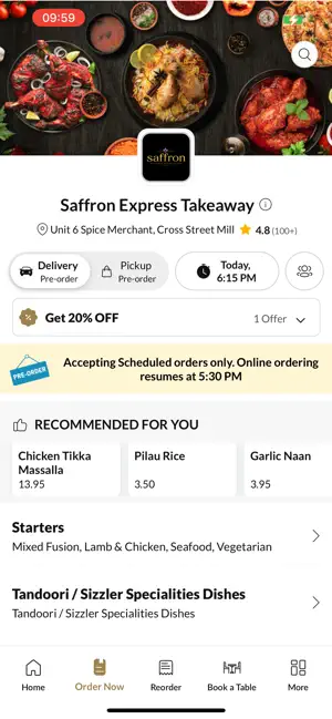 Saffron Express Takeaway screenshot 2