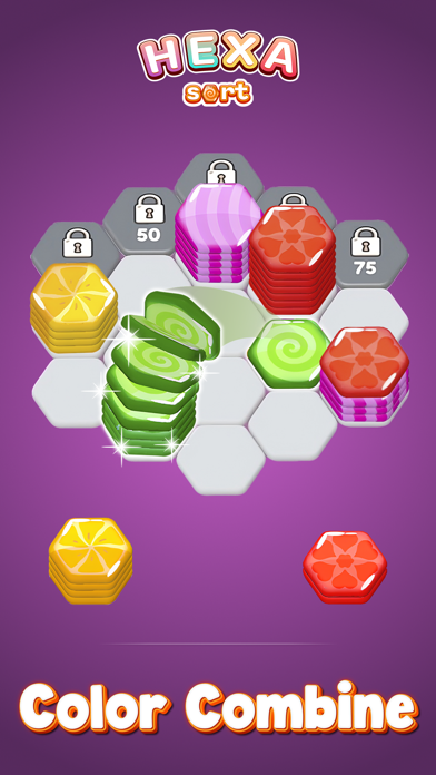 Hexa Sort: Candy Blast Screenshot
