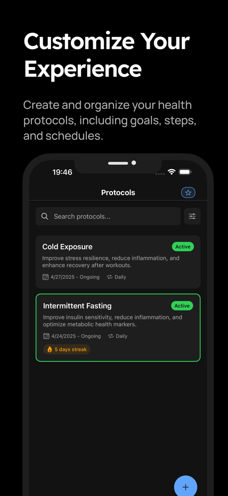 Biohacking Tracker: Biohackr screenshot 5
