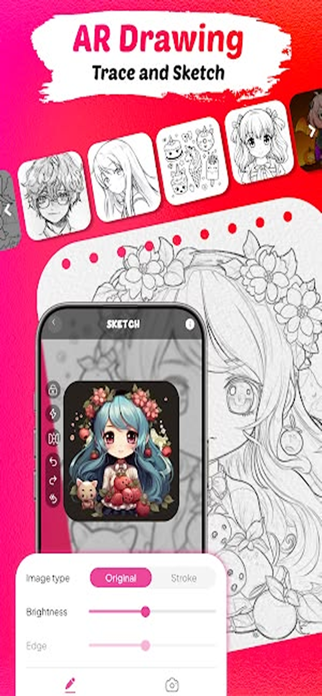 AR Drawing: Trace & Sketch Screenshot 1 of 7