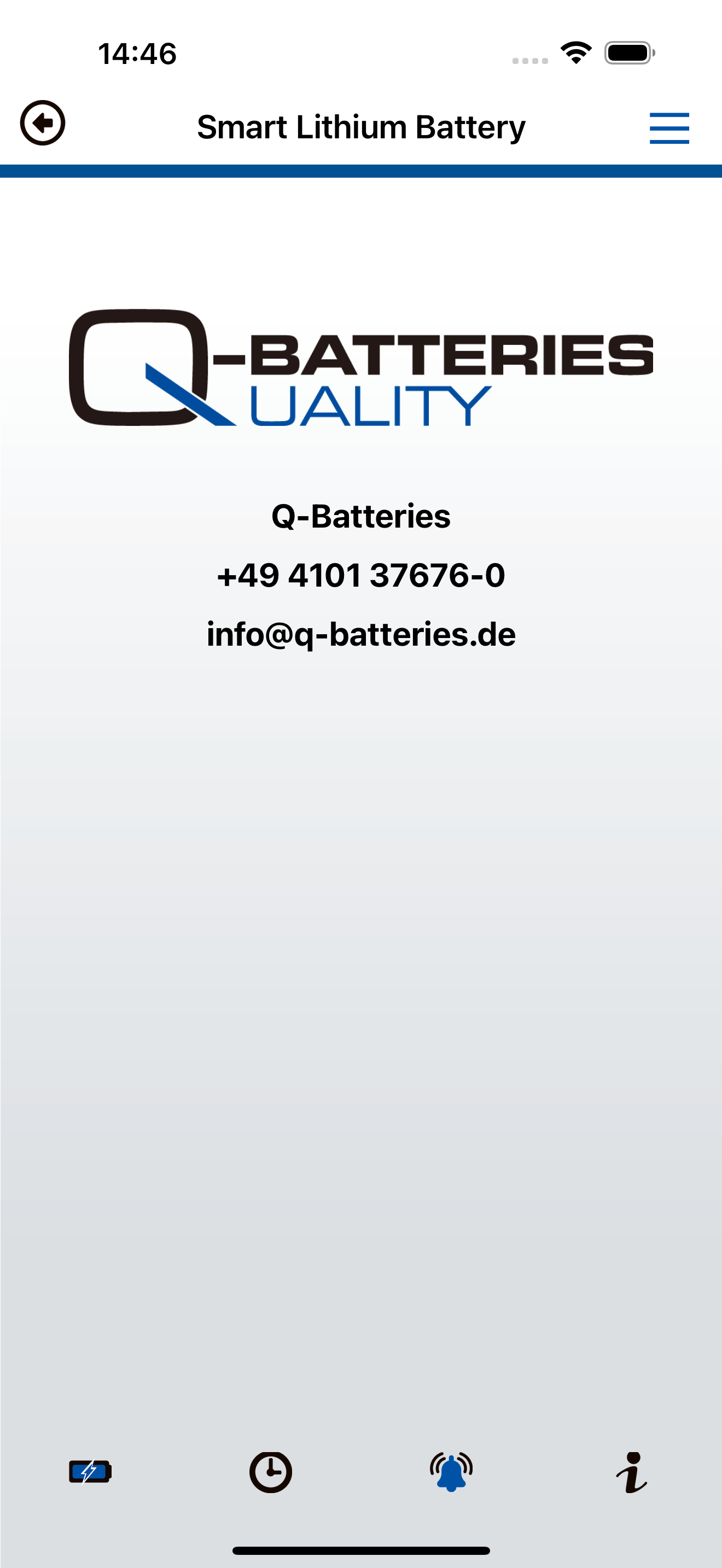 Q-Batteries BMS screenshot 6