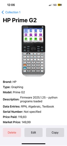CalCollections Screenshot 4 of 5