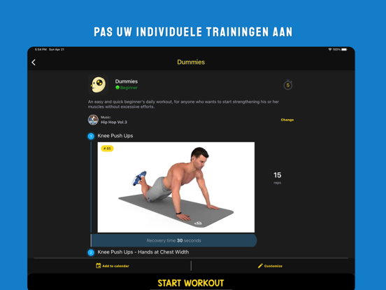 Chestify - AI Fitness Workout iPad app afbeelding 5