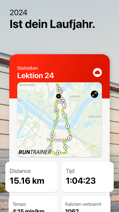 Running app - Run Trainer