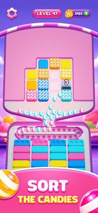 Candy Ball Sort Factory Screenshot 1 of 6