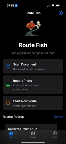 Route Fish-Smart Route Planner Screenshot 1 of 4