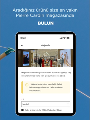 Pierre Cardin Online Alışveriş iPad screenshot 6