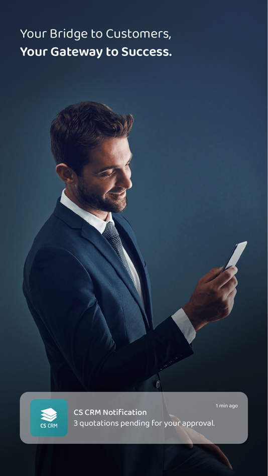 #1. CS CRM+ (iOS) By: Corporate Stack Solutions FZ LLC