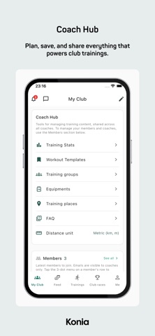 Konia: Manage Endurance Club screenshot