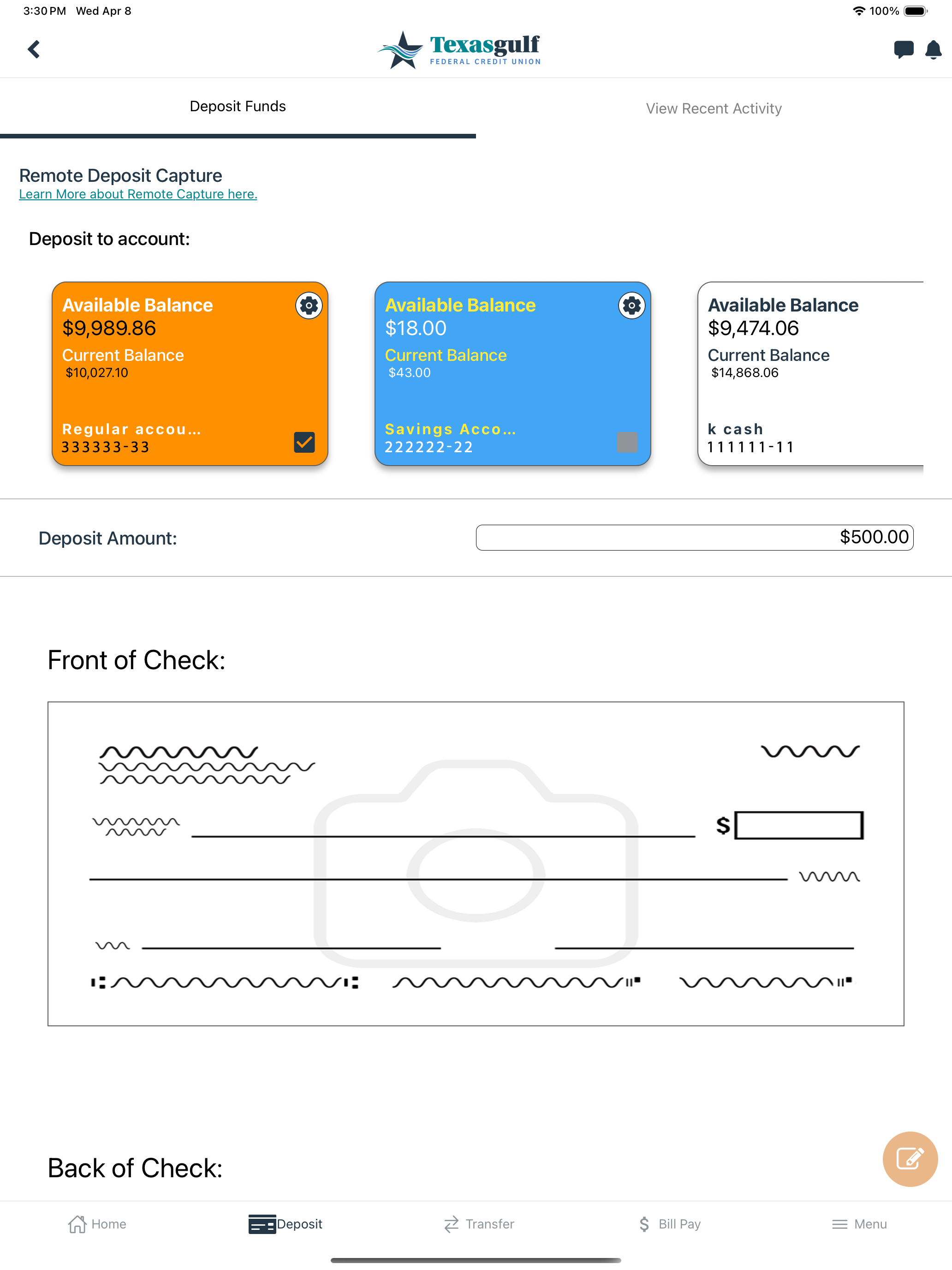 Texasgulf FCU screenshot 18