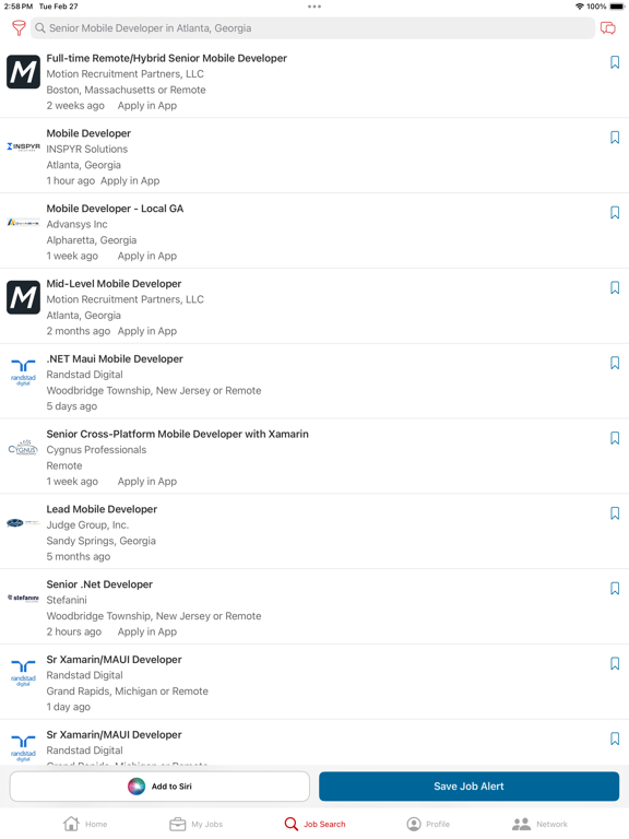 App screenshot