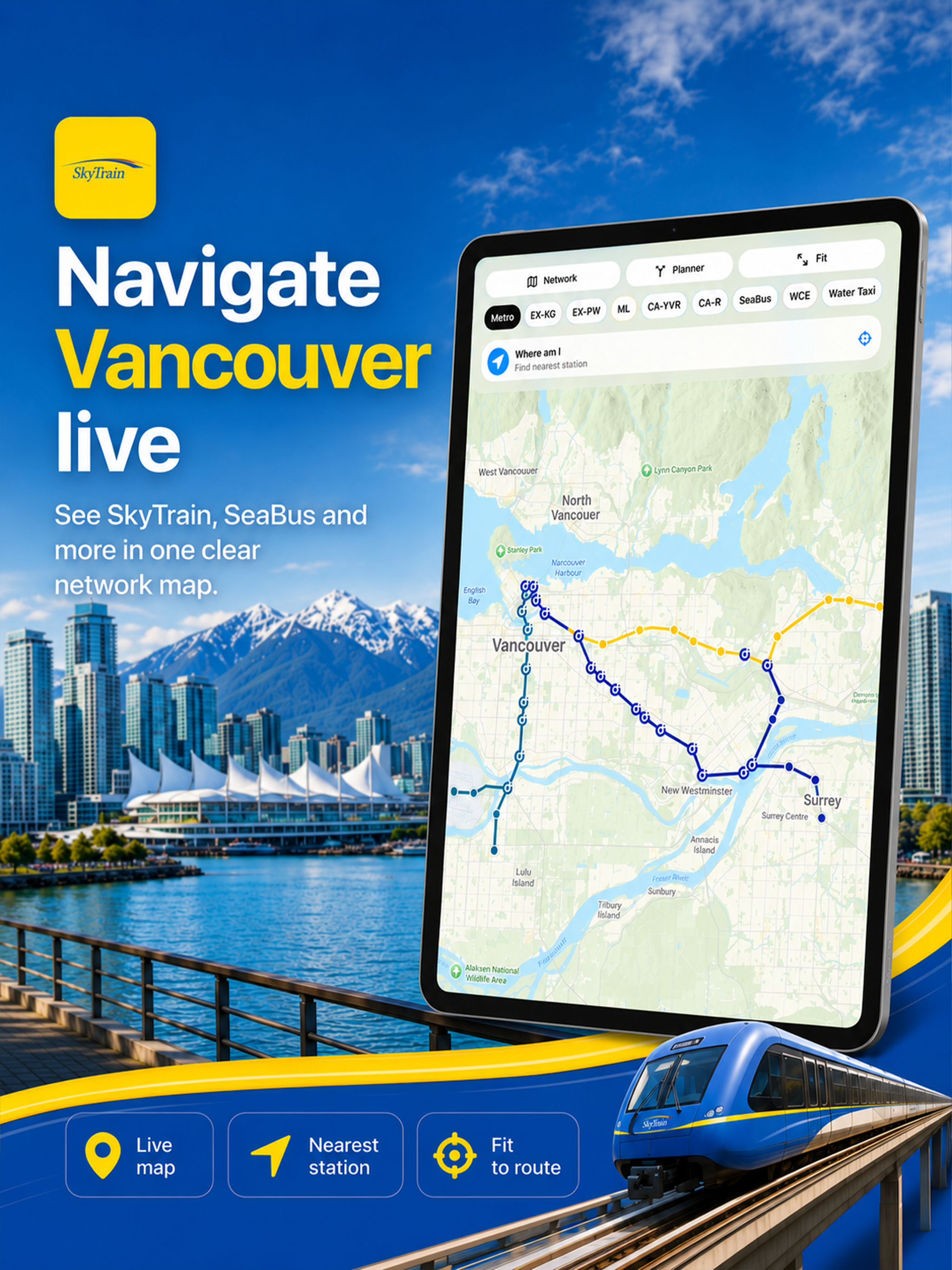 Vancouver Metro Map screenshot 12
