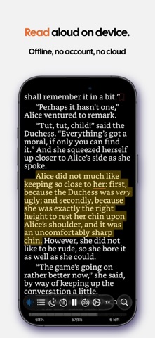 EPUB Reader - justread Screenshot 2 of 10