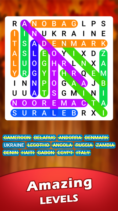 Word Search - Game Screenshot