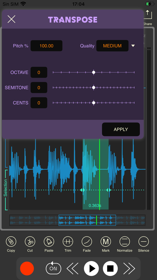 #4. Wavebox Audio Editor (macOS) By: Luis Rivas