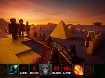 Zombox Attack: Wave Defense iPad screenshot