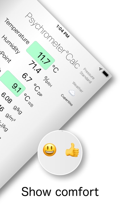 Calculate Comfort