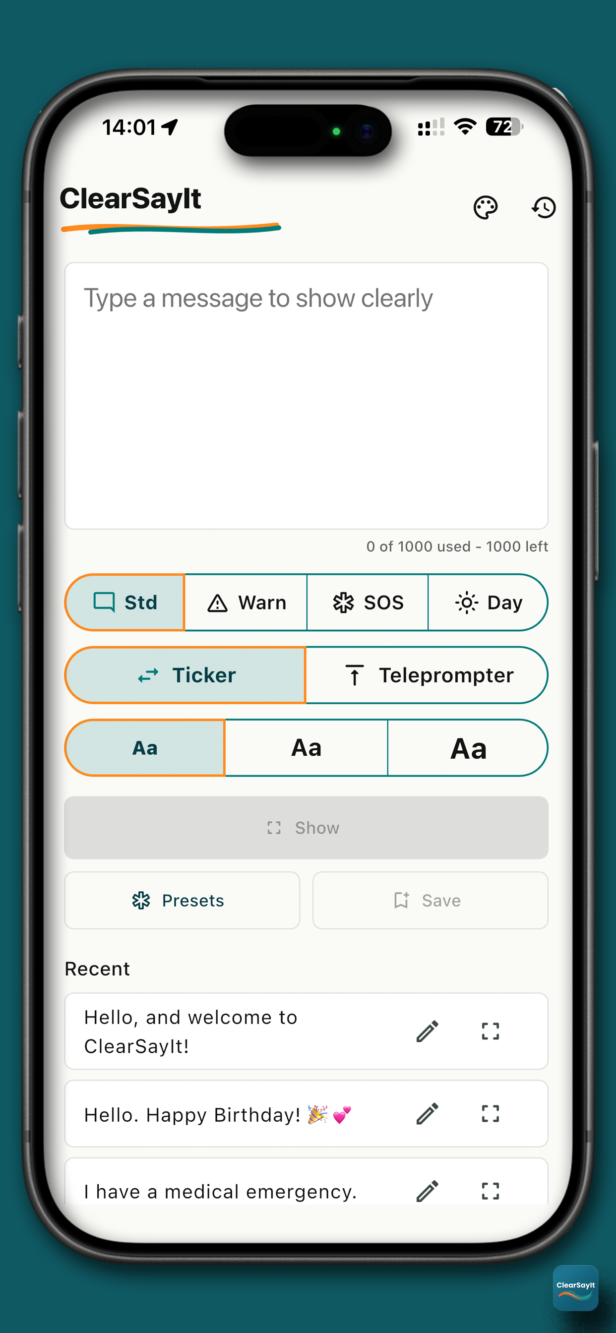 ClearSayIt screenshot 5