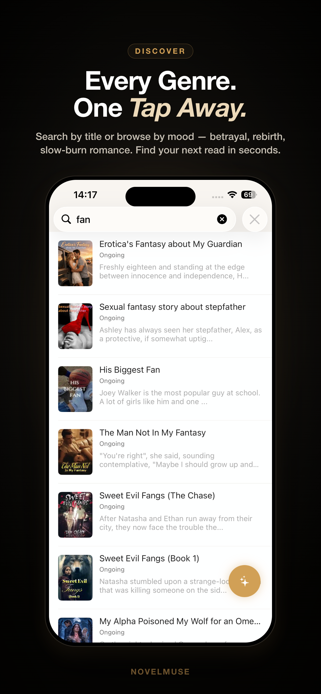 NovelMuse screenshot 3