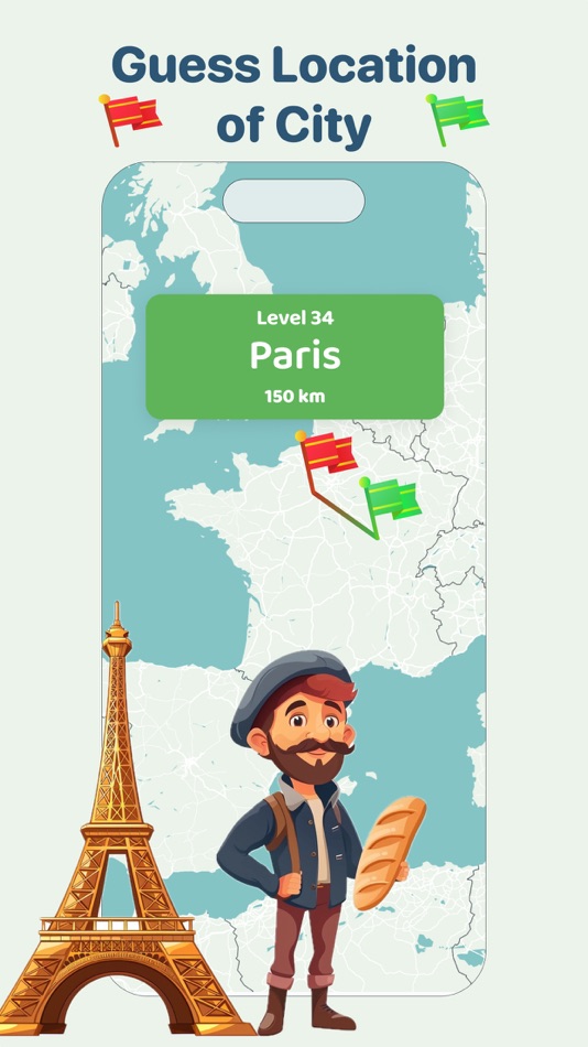 #1. Geo Guesser 2: Cities (macOS) بواسطة: Farid Fakhnavar