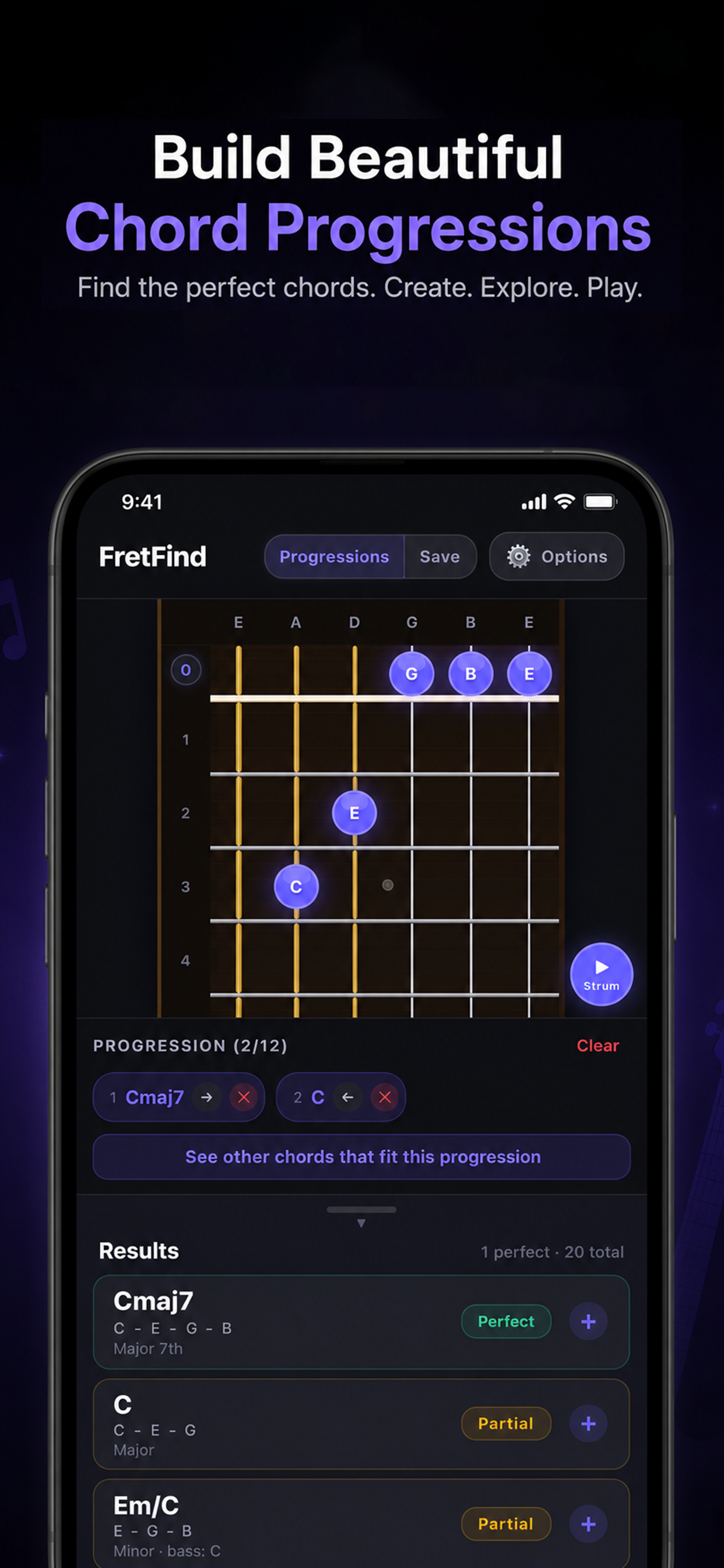 FretFind screenshot 2