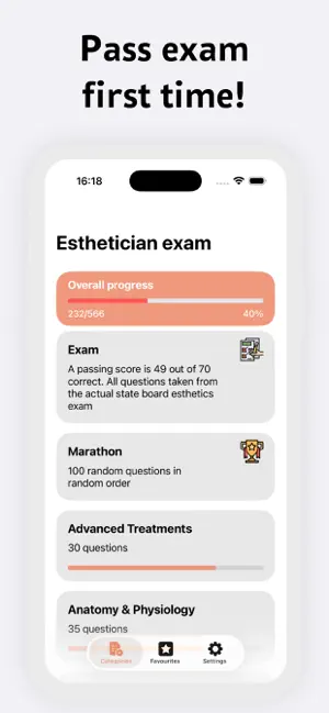 Esthetician Exam: Center Prep screenshot 2