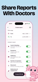 PCOS Period Tracker • Folli screenshot