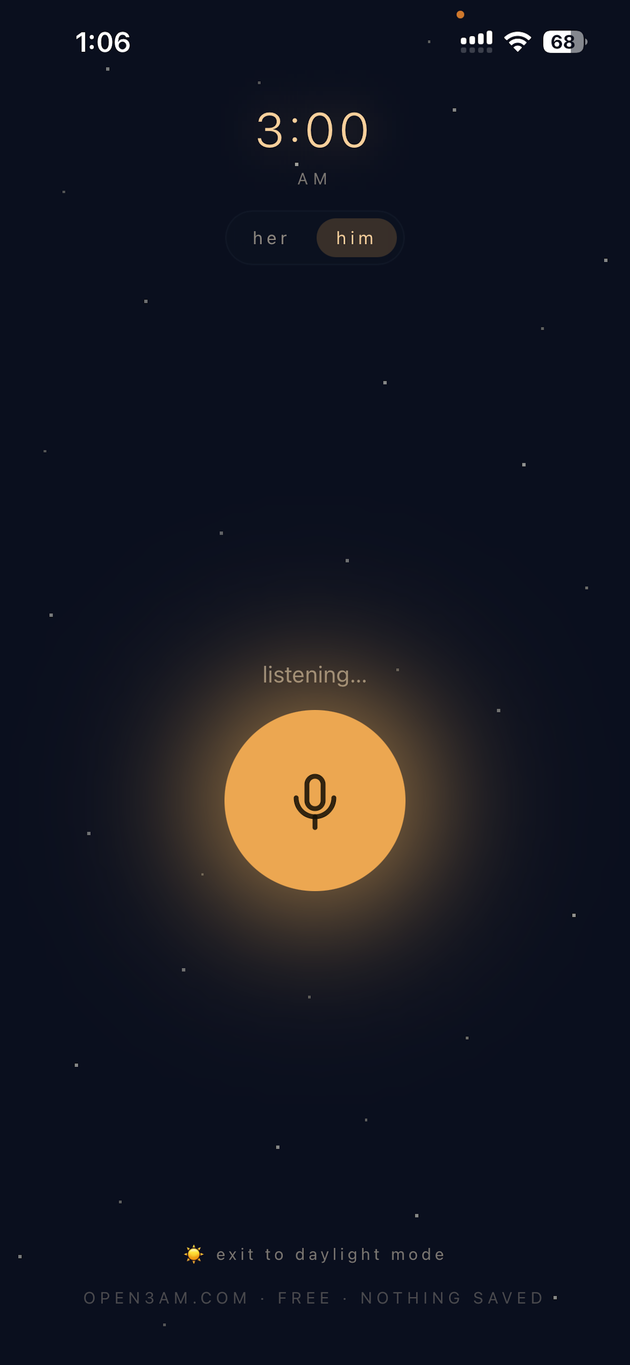 Open 3AM: Sleep Companion screenshot 4