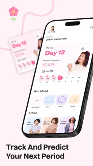 Simple Period Track +Ovulation screenshot 1