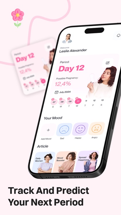 Simple Period Tracker Flow Log