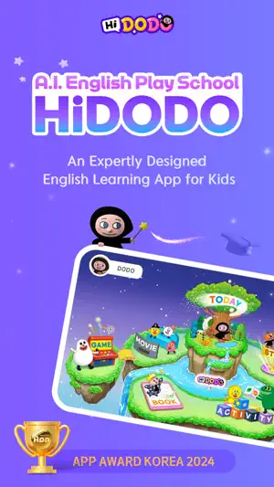 HiDODO: AI English Play School screenshot 1