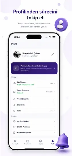 Tercih Simülasyonu iPhone Ekran Görüntüsü 4