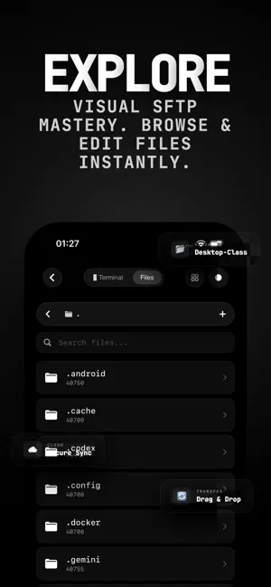 Tapssh — SSH & SFTP Client screenshot 4