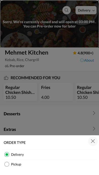 Mehmet Kitchen Screenshot