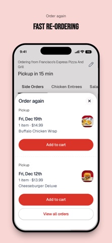 Francisco's Express Pizza iPhone screenshot