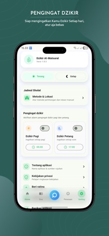 Al Matsurat Dzikir Pagi Petang iPhone screenshot 5