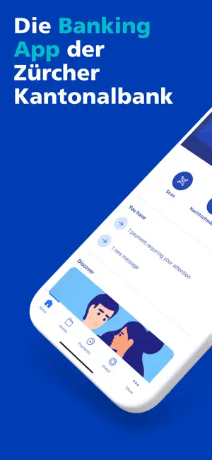 ZKB Mobile Banking screenshot 1