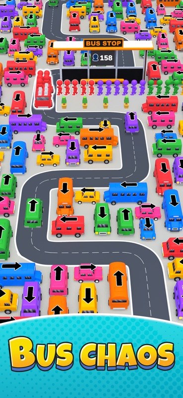 Bus Rush: Car Parking Games screenshot 1