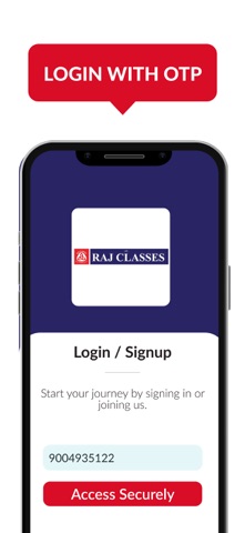 Raj Classes APP screenshot