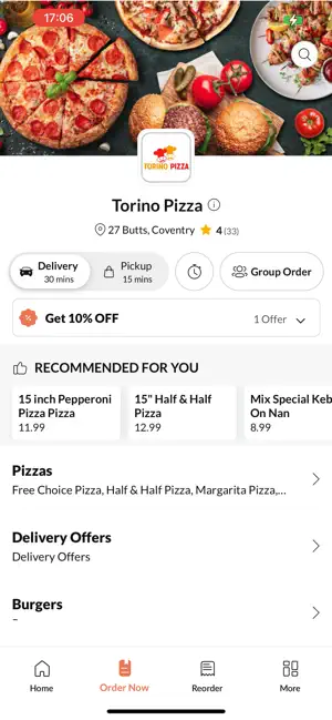 Torino Pizza. screenshot 3
