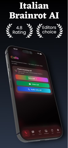 Italian Brainrot AI Prank Call screenshot