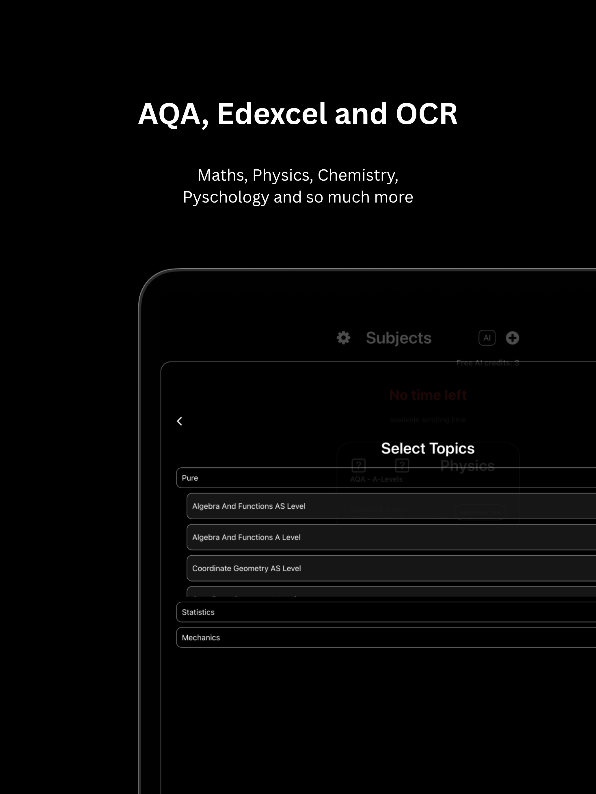 StudyScroll: Revision + Focus