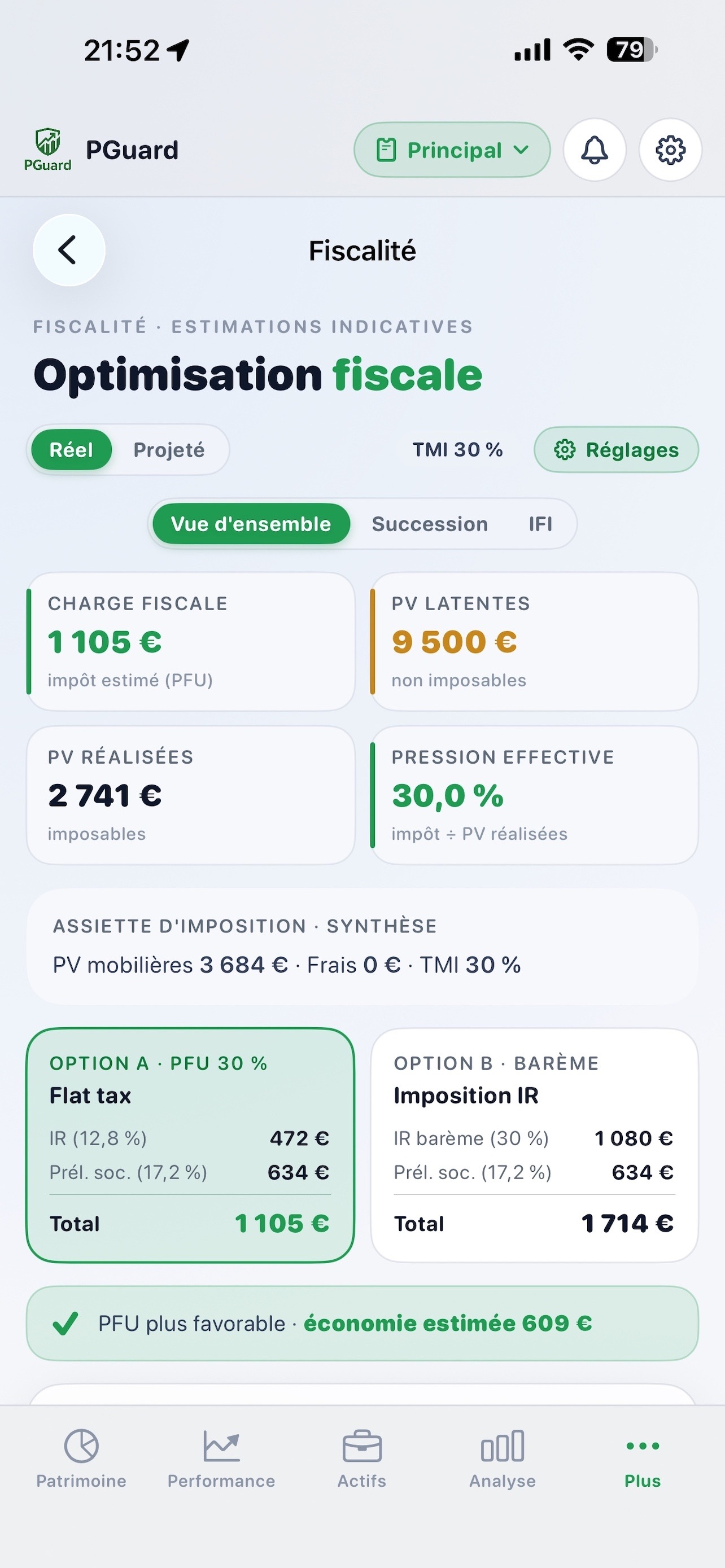 Screenshot 8 of PGuard : Suivi de patrimoine