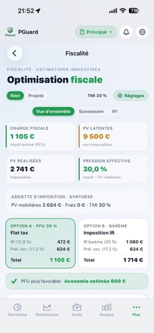 PGuard : Suivi de patrimoine screenshot 8