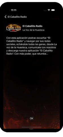 El Caballito Radio screenshot